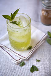 Chartreuse Smash cocktail. Photo from Saveur