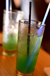 Swamp Water chartreuse cocktail. Photo by KC Taffinder