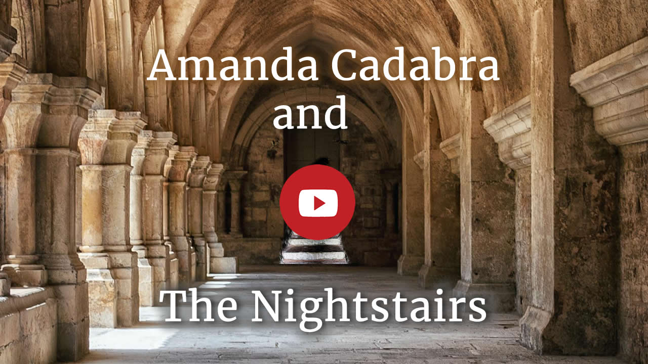 Click to go to trailer for Amanda Cadabra and The Nightstairs by Holly Bell